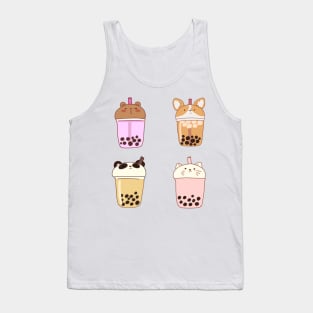 boba animals pack Tank Top